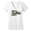 plumeria paradise Women's V-Neck T-Shirt