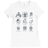 spoiler alert Ladies Fitted T-Shirt