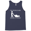 fat people are harder to kidnap funny Tank Top