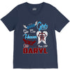 Good Girl Go To Heaven Bad Girl Ride With Daryl V-Neck Tee