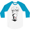 sad, rain heard 3/4 Sleeve Shirt