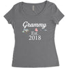 Grammy  est.2018. Women's Triblend Scoop T-shirt