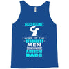 god found autism dad Tank Top