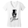groom Women's V-Neck T-Shirt