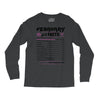 February Girl Facts Pisces Long Sleeve Shirts