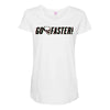 go faster Maternity Scoop Neck T-shirt