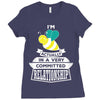 I Am Bee Actually In A Very Commited Relationship Ladies Fitted T-Shirt