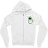 Alien Pocket Zipper Hoodie