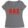 BAE Best Aunt Ever Women's Triblend Scoop T-shirt