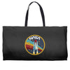 Nasa  Blue White Yellow Color Weekender Totes
