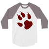 animal feet 3/4 Sleeve Shirt