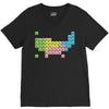 periodic table of america V-Neck Tee