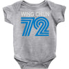 wing chun 72 retro Baby Onesie