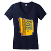old school gaming king Women's V-Neck T-Shirt