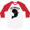 oh whale! 3/4 Sleeve Shirt