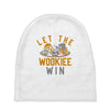 let the wookiee win Baby Beanies