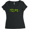 nope o clock Women's Triblend Scoop T-shirt