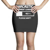 sarcastic comment loading please wait funny cool humour Mini Skirts