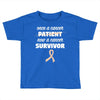 Once a Cancer Patient Now a Cancer Survivor Toddler T-shirt