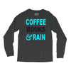 coffee books and rain Long Sleeve Shirts