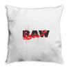 raw Throw Pillow