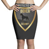 protected by boxer security Pencil Skirts