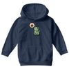 zombie cat Youth Hoodie