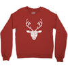 poly deer Crewneck Sweatshirt