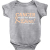 Cancer Picked The Wrong Diva Baby Bodysuit