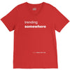 trending somewhere V-Neck Tee