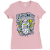 pillow monster Ladies Fitted T-Shirt