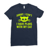 sorry i cant Ladies Fitted T-Shirt