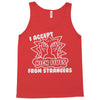 i accept high fives from strangers Tank Top