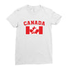 Canada Ladies Fitted T-Shirt