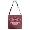 home school valedictorian Adjustable Strap Totes