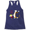 calvin hobbes Racerback Tank