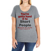 hand it to short people Ladies Curvy T-Shirt