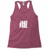 jake paul wt Racerback Tank