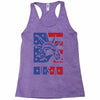 usa 2 Racerback Tank