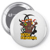wood monster Pin-back button