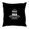 premium vintage 1968 classic perfectly aged limited edition Throw Pillow