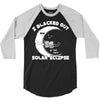i black out solar ec;ipse 3/4 Sleeve Shirt