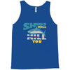 sharks will kill you Tank Top