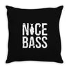 nice bass fishing Throw Pillow