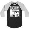 black guns matter 3/4 Sleeve Shirt
