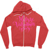 valentine's day Zipper Hoodie