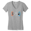 forever late Women's V-Neck T-Shirt