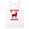 deer hunter body piercing by remington black tee shotgun rifle hunting Tank Top