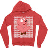 oh my god pig Zipper Hoodie