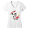 Daddy Is Mini Women's V-Neck T-Shirt